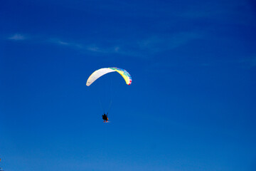 paragliding activities in gudauri georgia at blue sky