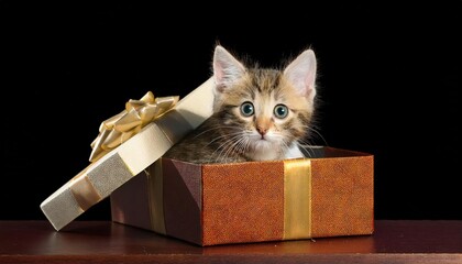 Cute Kittens in Gift Boxes: Adorable Surprises
