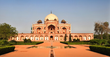 Humayan's Tomb Panorama, New Delhi India