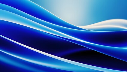 Obraz premium Gradient Blue background. blurry blue gradient color background. vibrant gradient modern background. synthwave wallpaper. modern wavy background. wavy blue wallpaper. Wavy blue gradient background.