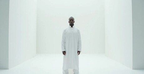 young woman in the corridor