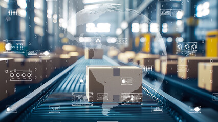 Warehouse of the future with digital integration