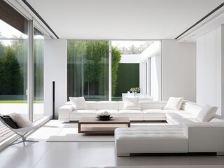 Modern white interior