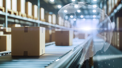 Warehouse of the future with digital integration