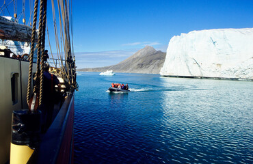 Landscape of Svalbard (Spitsbergen)