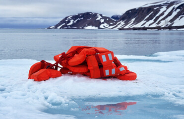 Landscape of Svalbard (Spitsbergen)