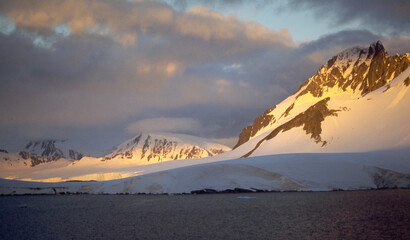 Landscape of Svalbard (Spitsbergen)