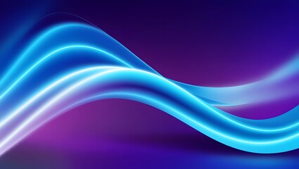 Obraz premium Gradient Blue background. blurry blue gradient color background. vibrant gradient modern background. synthwave wallpaper. modern wavy background. wavy blue wallpaper. Wavy blue gradient background.