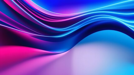 Obraz premium Gradient Blue background. blurry blue gradient color background. vibrant gradient modern background. synthwave wallpaper. modern wavy background. wavy blue wallpaper. Wavy blue gradient background.