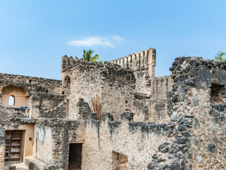 old mosque ruins at Kilwa Kisivani