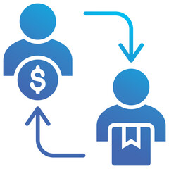 Business To Consumer Icon