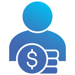 Fototapeta premium Earnings Icon