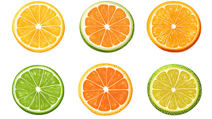 Fresh Orange Slices: A Burst of Citrus Sunshine