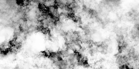 White cumulus clouds smoky illustration. abstract realistic fog or mist isolated cloud, sky with puffy. Abstract Black grey Sky with white cloud, marble texture background. Old grunge textures design.