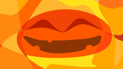 Abstract Fluid And Liquid Halloween Background