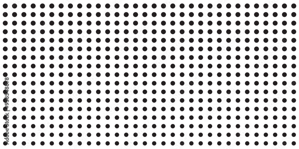 Poster polka dot pattern template. halftone dotted gradient. dot pattern seamless background. black point t
