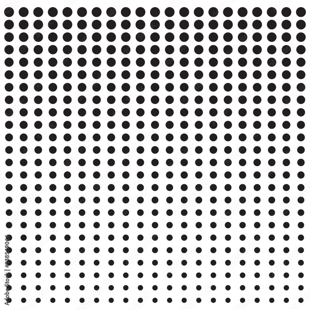 Poster polka dot pattern template. halftone dotted gradient. dot pattern seamless background. black point t