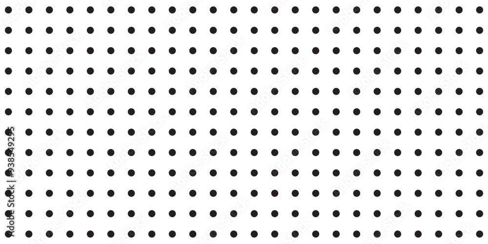 Poster polka dot pattern template. halftone dotted gradient. dot pattern seamless background. black point t