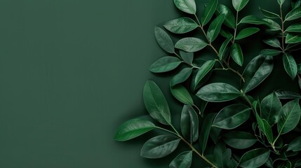 Stunning Green Beautiful and Minimalist Background: A Serene and Elegant Visual Delight. Bringing a Touch of Nature's Simplicity and Charm.