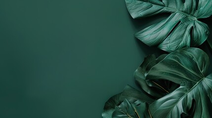 Stunning Green Beautiful and Minimalist Background: A Serene and Elegant Visual Delight. Bringing a Touch of Nature's Simplicity and Charm.