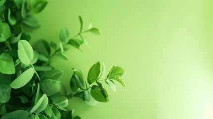 Stunning Green Beautiful and Minimalist Background: A Serene and Elegant Visual Delight. Bringing a Touch of Nature's Simplicity and Charm.