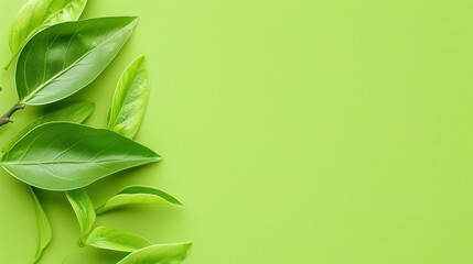 Stunning Green Beautiful and Minimalist Background: A Serene and Elegant Visual Delight. Bringing a Touch of Nature's Simplicity and Charm.