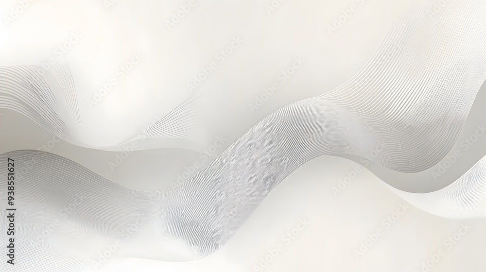 Poster minimalistic gray background with soft tones and simple abstract lines perfect for modern profession