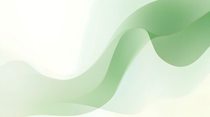 Elegant Smooth Gradient Background Transitioning from Light Green to White with Subtle Abstract Geometric Shapes Perfect for Presentations Websites Brochures and Other Creative Designs