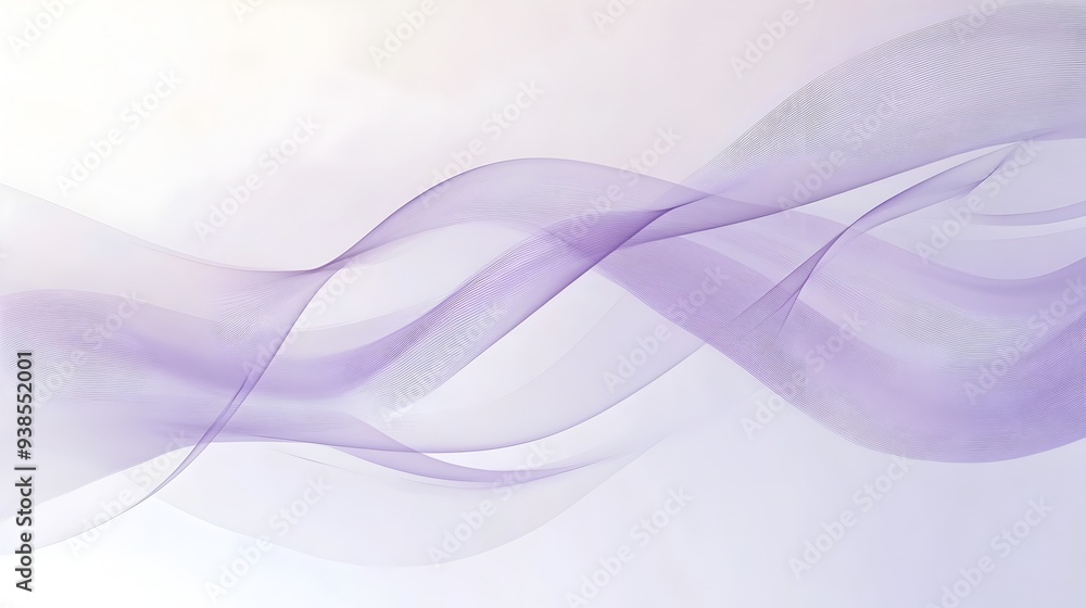 Poster elegant and minimalist abstract background featuring a clean design with light purple accents and su