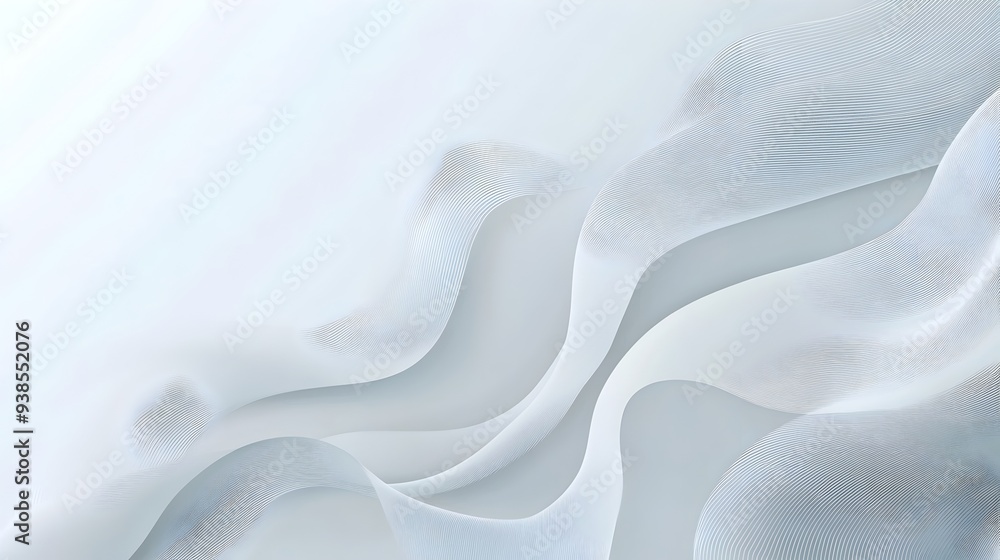 Poster elegant and clean background with muted gray accents and abstract geometric lines ideal for professi