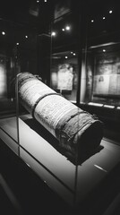 Torah Scroll Ancient Text Judaism Religion Spiritual Symbol