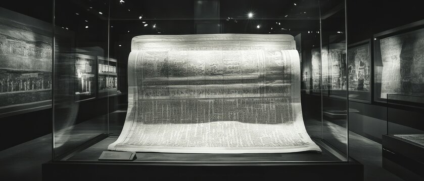 Torah Scroll Ancient Text Judaism Religion Spiritual Symbol