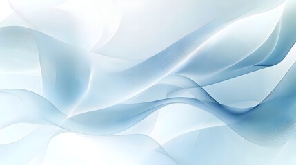 Fototapeta premium Smooth Gradient Abstract Background with Simple Geometric Shapes in Shades of Blue and White Ideal for Presentations Website Designs and Digital Layouts