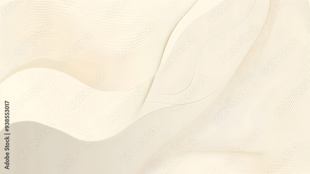 Aufkleber a clean and minimalistic background featuring light beige accents and subtle abstract patterns