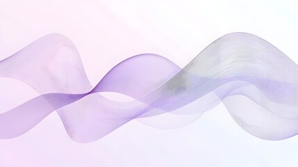 Fototapeta premium Elegant and Modern Minimalist Background with a Thin Light Purple Border and Simple Wave Patterns Ideal for Presentations Websites and Digital Designs