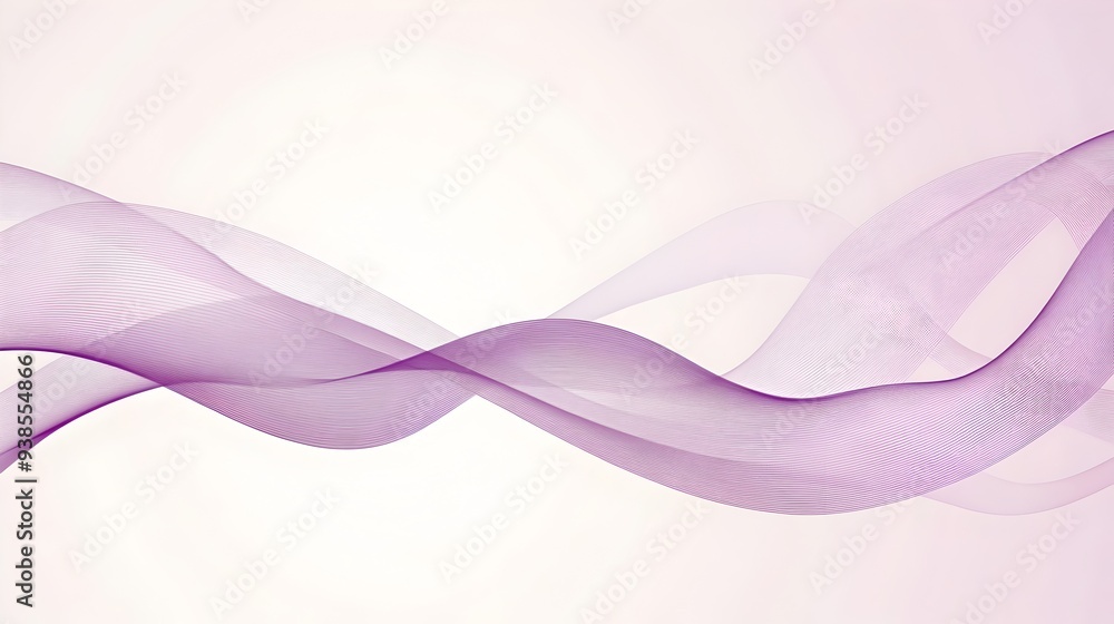 Poster elegant background design featuring a clean minimalist layout with a thin soft purple border and sim