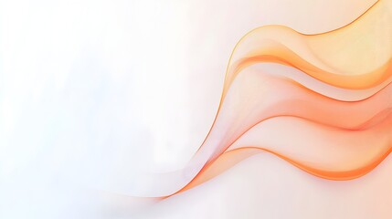 Elegant and minimalist design featuring a clean white background with a thin soft orange border perfect for creating simple and modern presentation slides or other minimalistic digital content