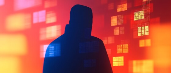 Unveiling Financial Deception - Dark Figure Manipulating Charts in Intense Shadows of Fraudulent Money Flows