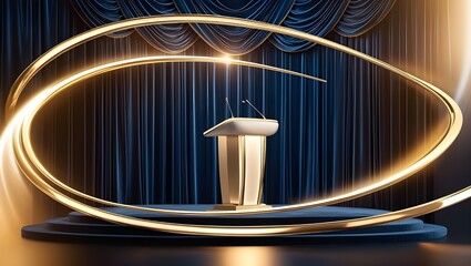 3d graphic of a symbol made of many spheres on