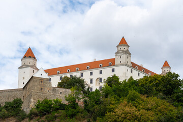 Bratislava Castle in Bratislava, Slovakia, on August 5, 2024.