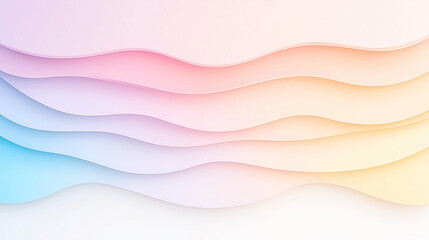 Fototapeta premium abstract pink pastel background with waves