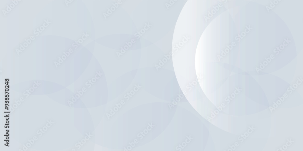 Aufkleber gray abstract background with realistic modern colorful circle pattern. 3d, design, simple, vector i