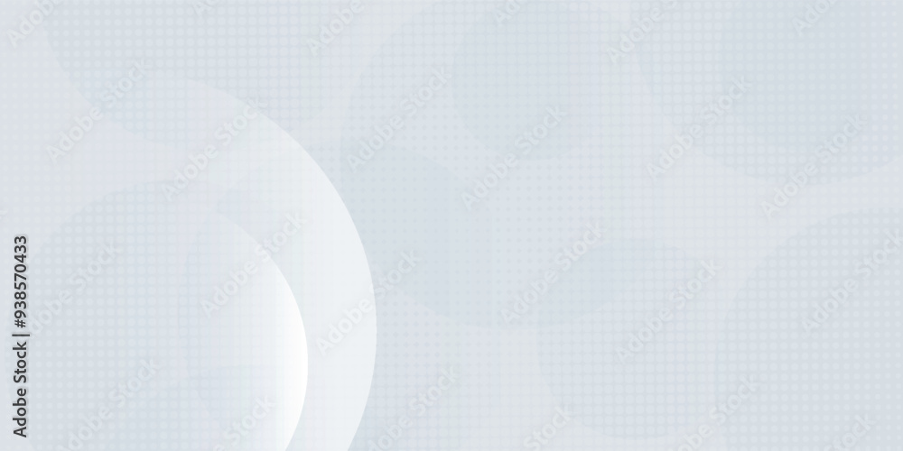 Aufkleber gray abstract background with realistic modern colorful circle pattern. 3d, design, simple, vector i