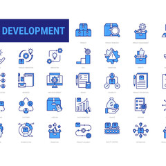 PRODUCT DEVELOPMENT ICON SET