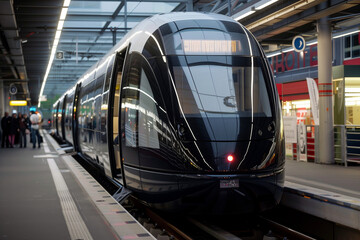 train on the station