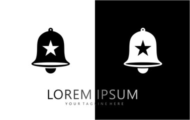 bell logo design vector illustration