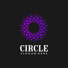 circle logo design vector illustration