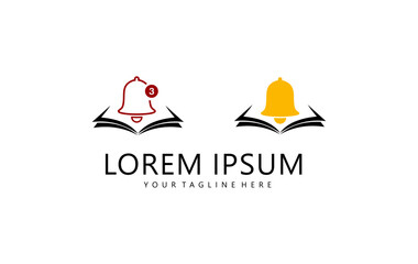 bell logo design vector illustration