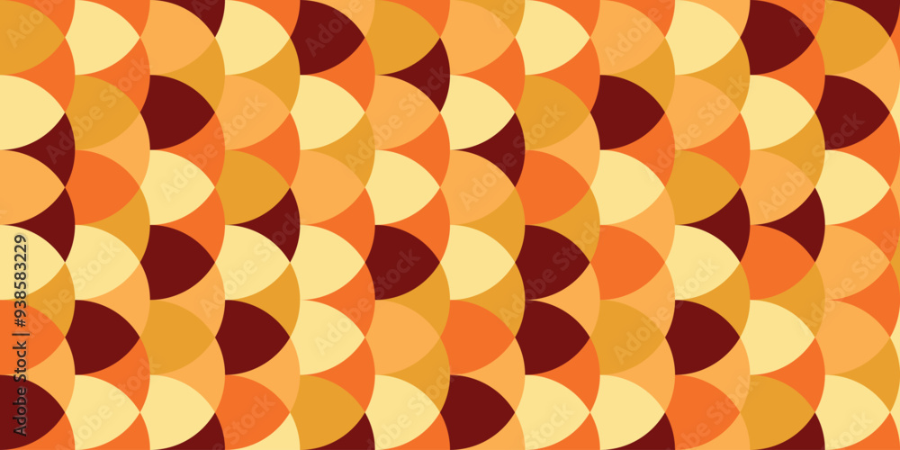 Fototapete abstract geometric pattern background, abstract pattern background with retro color theme,abstract c