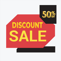 Fototapeta premium mega shopping offer discount banner background
